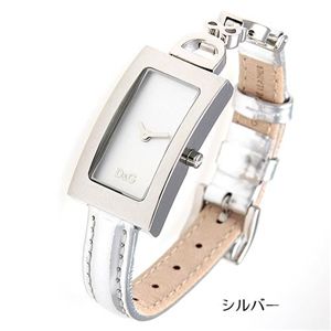 D&G(ディー＆ジー) MILANO レザーウォッチ DW0264／シルバー