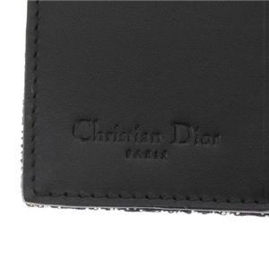 Christian Dior トロッター ダブルホック財布 SLO43025 B3・Blue×Oro