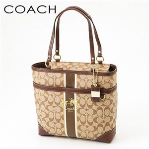 COACH　トートバッグ　ヘリテージストライプ　12358 BKHMA