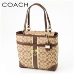 COACH　トートバッグ　ヘリテージストライプ　12358 BKHMA