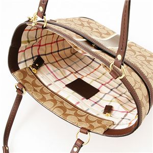 COACH トートバッグ ヘリテージストライプ 12358 BKHMA