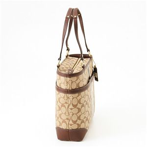 COACH トートバッグ ヘリテージストライプ 12358 BKHMA