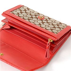 COACH 折り財布 エルゴ パテント Rose