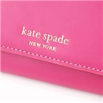 kate spade 長財布 652 HOT PINK/RED