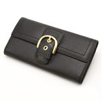 COACH(コーチ) ☆長財布 ソーホー Black