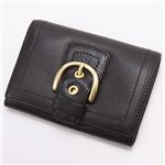 COACH(コーチ) ダブルホック財布 41261・中 Black