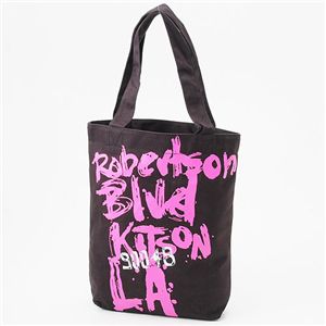 KITSON(キットソン) コットントートバッグ 7モデル KHB0153 Black×Pink