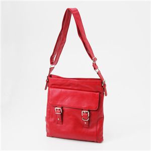Jacky&Celine(ジャッキー&セリーヌ) バックルショルダーバッグ 902-1 ROSSO