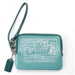 COACH(コーチ) レザースモールウォレット POPPY SV/S9-Spearmint