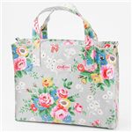 Cath Kidston(キャスキッドソン) オイルクロスキャリーオールバッグ 253833・Rose Bunch Stone