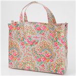 Cath Kidston(キャスキッドソン) オイルクロスキャリーオールバッグ 254953・Paisley Stone