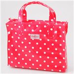 Cath Kidston(キャスキッドソン) オイルクロスキャリーオールバッグ 258753・Spot Red