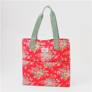 Cath Kidston(キャスキッドソン) コットントートバッグ CottonWashedBag 255288・Folk Flowers Red