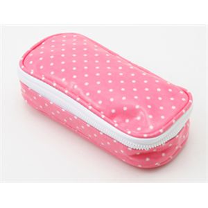 Cath Kidston(キャスキッドソン) MAKE UP CASE 20811・ミニドットピンク