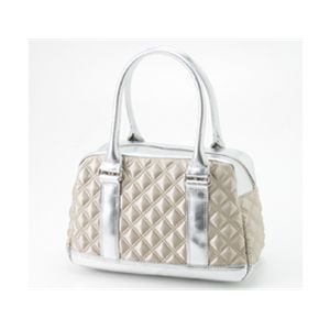 Marc by MarcJacobs（マークバイマークジェイコブス）ボーリングバッグ【サテンキルティング】50339 Silver