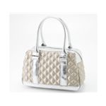 Marc by MarcJacobs（マークバイマークジェイコブス）ボーリングバッグ【サテンキルティング】50339 Silver