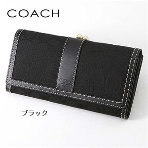 COACH(コーチ) 長財布 6769 ブラック(B4/BK)