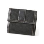 COACH(コーチ) ダブルホック財布 40275 Black