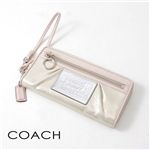 COACH(コーチ) ラウンドファスナー長財布 POPPY SV/PL