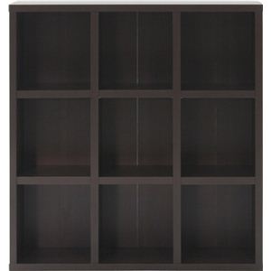 レガール 収納棚(収納ラック) 【3段 幅広】 幅104.5cm×奥行29.5cm RG-1012 ブラウン