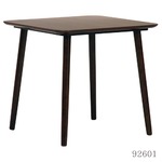 ダイニングテーブル 【エクレア】 木製 正方形（幅75cm×奥行75cm） ダークブラウン