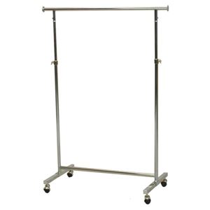 ハンガーラック/クロムプロハンガー スチール キャスター付き 幅87.5cm×奥行42cm HG-3