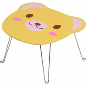 アニマルミニテーブル(サイドテーブル) 【くま柄】 幅34cm×奥行30cm×高さ19.5cm