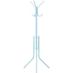キッズパイプポールハンガー スチール 幅50cm×奥行50cm×高さ130cm ブルー（青） ［子供部屋/キッズ用家具］