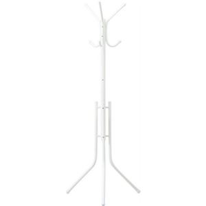キッズパイプポールハンガー スチール 幅50cm×奥行50cm×高さ130cm ホワイト（白） ［子供部屋/キッズ用家具］