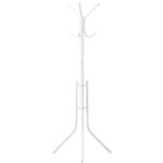 キッズパイプポールハンガー スチール 幅50cm×奥行50cm×高さ130cm ホワイト（白） ［子供部屋/キッズ用家具］