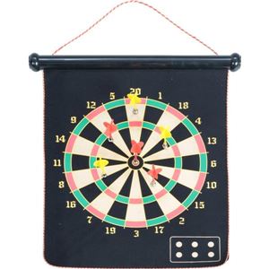 ファブリックダーツボード幅38cm×奥行48cm 矢6本入り（マグネットタイプ）