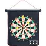 ファブリックダーツボード幅38cm×奥行48cm 矢6本入り（マグネットタイプ）
