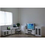 ノアーレ デスクハイ NL-1170DE ホワイト