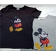 「RyuRyu」ミッキーマウス★スパンコールTシャツ・ブラックM