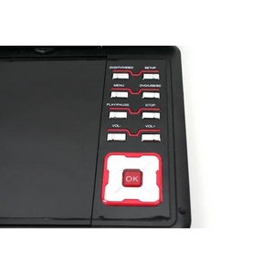 1SEG TV機能付 7インチポータブルDVDプレーヤー PDTV-700