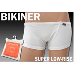 BIKINER メンズ スーパーローライズ ホワイト Mサイズ【アウトレット】 10枚セット