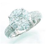 ●鑑別書付！天然ダイヤモンド リング wra992 1.30ct 0.31ct 0.38ct K18WG