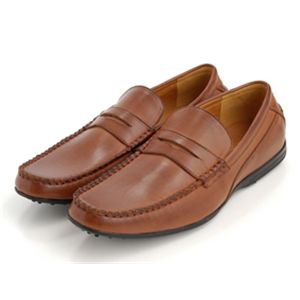VAN SPIRIT ドライビングシューズ  VA4323 ブラウン 42 (26.0cm)