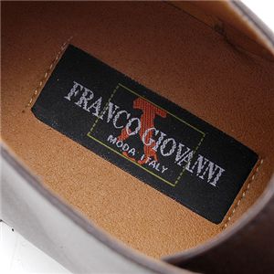 FRANCO GIOVANNI �i�t�����R�W���o���j�j �����Y�h���X�u�[�c FG1273 ���[�X �^�_�[�N�u���E�� 27.0cm