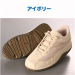 Dr.heelesウォーキングシューズ　カジュアル アイボリー 25.0cm