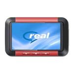 3インチ液晶 MP3／MP4プレーヤー 8GB F098 レッド