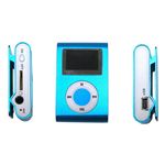 超小型MicroSD挿入型MP3プレーヤー BL(ブルー)