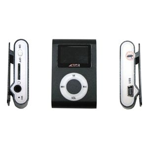超小型MicroSD挿入型MP3プレーヤー BK(ブラック)