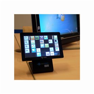 マルチメディア機能搭載タッチサブモニタ FingerVU 706 BLACK