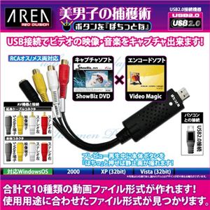 美男子の捕獲術 ボタンをぽちっとな SD-USB2CUP3