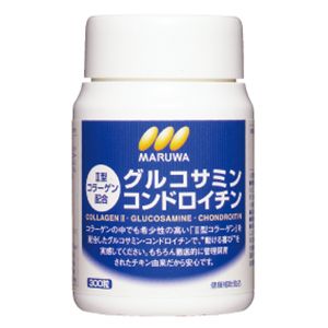 II型コラーゲン配合 グルコサミン・コンドロイチン 300粒