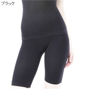 スパイラルマジック　ダイエットガードルブラックL-LL