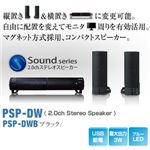 Princeton Dual Way Speaker　（USB給電PC用スピーカー）　ブラック PSP-DWB