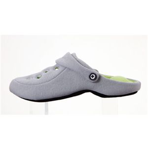 脚美的スリッパ ぐぐっぱ2足組 グレー 2足