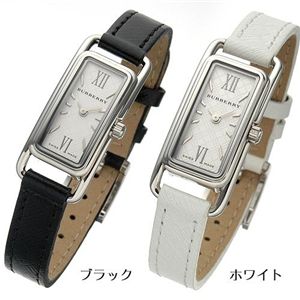 BURBERRY(バーバリー)ヘリテージレザーウォッチ BU1232／ホワイト